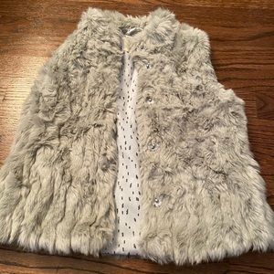 Kids fluffy vest